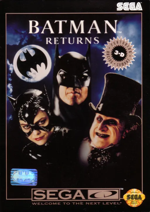 Обложка игры Batman Returns